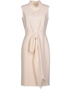 Saint Laurent Kneelength Dress - Lyst