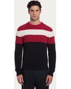 Bally Cotton Sweater - Lyst