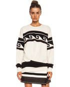 Isabel Marant Samuel Surround Knit Polyamideblend Pullover - Lyst