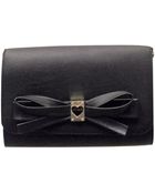 Betsey Johnson Serendipity Bow Shoulder Bag - Lyst