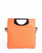 Christian Louboutin Papaya Leather 'Passage' Convertible Top Handle Bag - Lyst