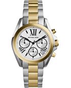 Michael Kors Bradshaw Mini Twotone Stainless Steel Watch - Lyst