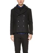 Patrik Ervell Wool Pea Coat - Lyst