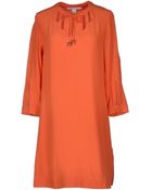 Diane von Furstenberg Short Dress - Lyst