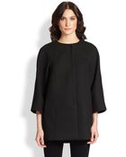 RED Valentino Textured Boxy Coat - Lyst