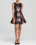 Alice + Olivia Alice + Olivia Dress - Foss Cutout Back - Lyst