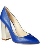 Pollini Mirror Heel Pumps - Lyst