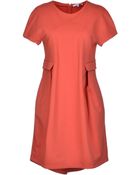 Carven Short Dress - Lyst