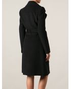 Diane von Furstenberg Wrap Style Coat - Lyst