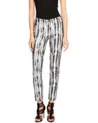 Donna Karan New York Side Zip Slim Pant - Lyst