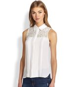 Generation Love Lace Combo Heidi Top - Lyst
