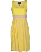 Class Roberto Cavalli Short Dress - Lyst