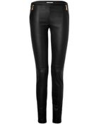 Emilio Pucci Leather Pants with Zip Pockets - Lyst