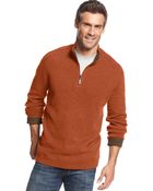 Tommy Bahama New Flip Side Pro Reversible Half-Zip Sweater - Lyst