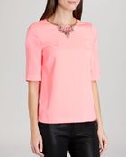 Ted Baker Top - Meleni Embellished - Lyst