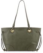 Oryany Amber East-West Saffiano Leather Tote Bag - Lyst