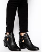 Asos Red Light Ankle Boots - Lyst