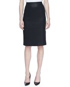 Jason Wu Tweed No-Waist Pencil Skirt - Lyst