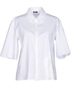 Jil Sander Navy Shirt - Lyst