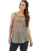 Free People Eye On You Tank - Lyst