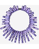 Nasty Gal Lilac Attack Jeweled Collar Necklace - Lyst