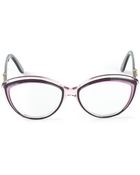 Yves Saint Laurent Vintage Cat Eye Glasses - Lyst