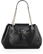 Gucci Emily Ssima Leather Shoulder Bag - Lyst