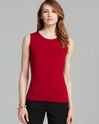 Lafayette 148 New York Full Needle Stitch Shell - Lyst