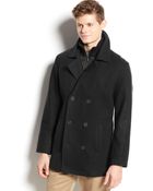 American Rag Wool-Blend Pea Coat - Lyst