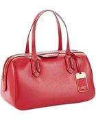 Lauren by Ralph Lauren Dual Handled Barrel Tote - Lyst
