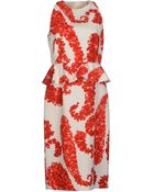 Giambattista Valli Printed Cotton Dress - Lyst