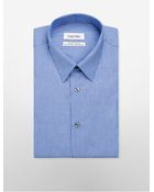 Calvin Klein Regular Fit Stripe Cotton Dress Shirt - Lyst