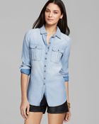 Paige Shirt Aria Denim - Lyst