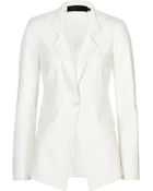 Donna Karan New York One Button Blazer - Lyst