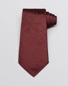 Armani Dotted Grid Classic Tie - Lyst