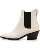 Rag & Bone Dixon Booties - Off White - Lyst