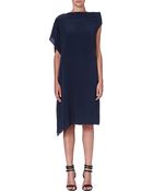 Acne Studios Asymmetric Silk Dress - Lyst