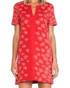 Marc By Marc Jacobs Cassie Animal Print Jersey Dress - Lyst