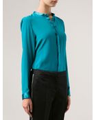 Roberto Cavalli Button Down Blouse - Lyst