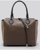 Michael Kors Tote Miranda Large Colorblock - Lyst