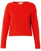 Vanessa Bruno Athé Belier Ribbed-Knit Wool Sweater - Lyst
