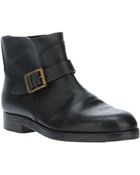 Golden Goose Deluxe Brand Buckle Ankle Boot - Lyst
