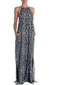 10 Crosby Derek Lam Printed Maxi Dress - Lyst