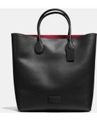 Coach Unlined Mercer Tote In Pebble Leather - Lyst
