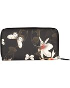 Givenchy Magnolia & Moth Zip-Around Wallet - Lyst