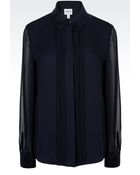 Armani Silk Shirt - Lyst