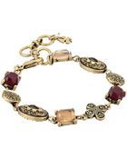 Lucky Brand Red Jade Link Bracelet - Lyst