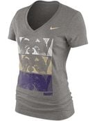 Nike Womens Washington Huskies Mascot Tshirt - Lyst