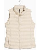 Mango Foldable Feather Down Gilet - Lyst