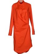 Jean Paul Gaultier Short Dress - Lyst